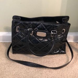 Michael Kors Black Patent Tote